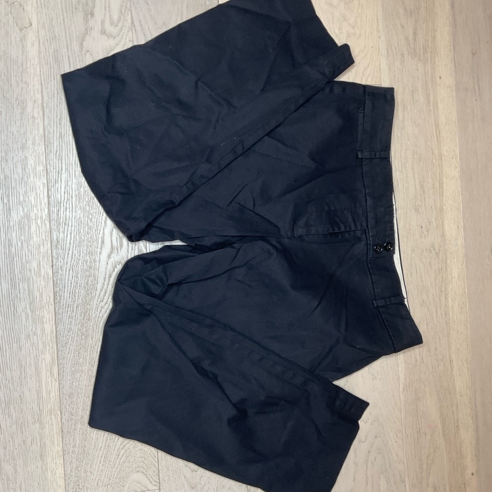 Talbots The Perfect Crop Sz 8 Curvy Cotton Stretch Black Pants - Picture 5 of 5